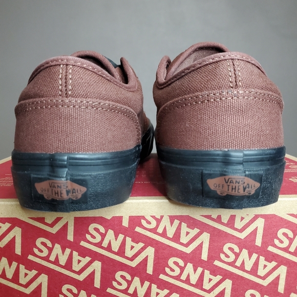 Vans Atwood Mixed Canvas Root Beer Men Size 7, equivalent to Women Size 8.5 - Picture 6 of 10